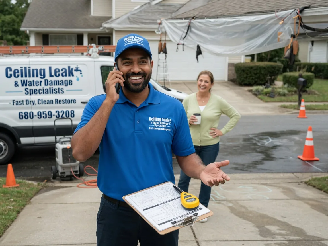 Ceiling Leak Cleanup Cloutierville, LA FAQs